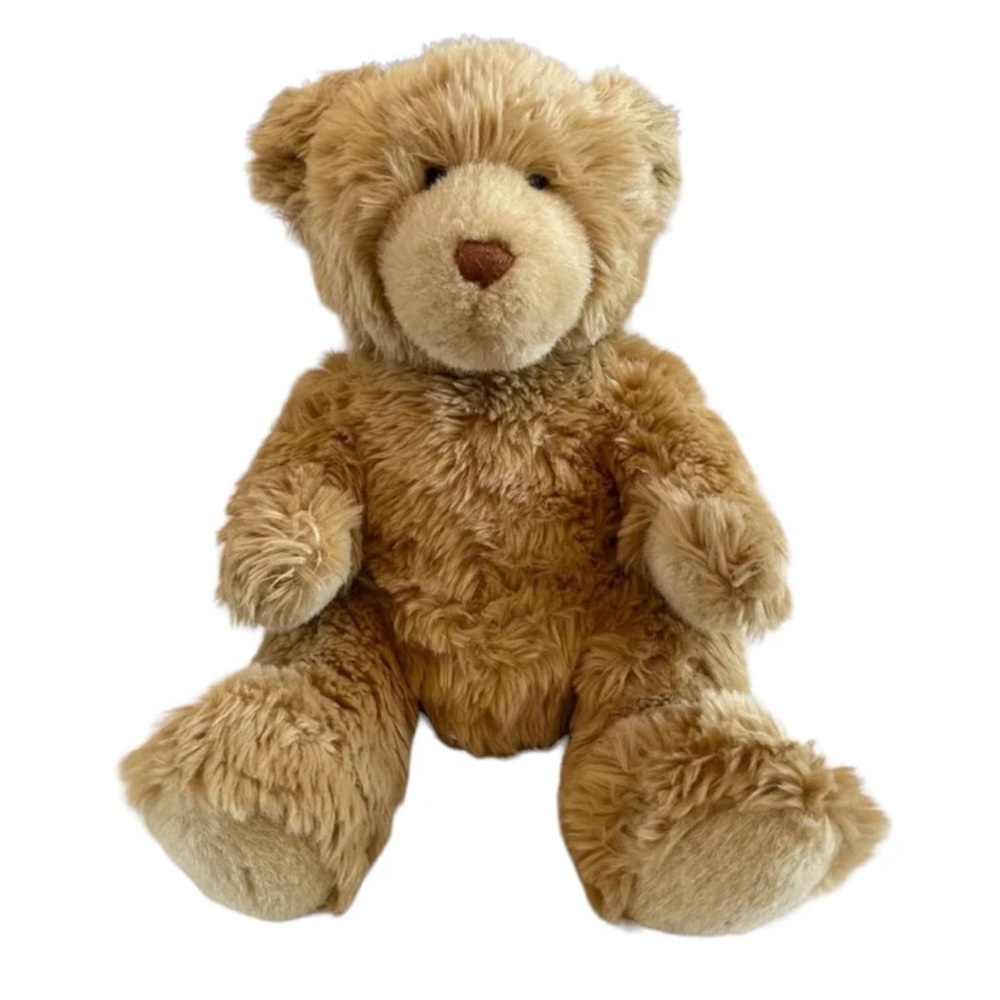 Build A Bear Centennial Teddy Bear III Gold in Color Approximately 18”